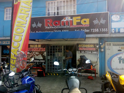 Dirección, horario, teléfono y opiniones de Ramfa Refacciones y Servicio Para Motociclista en Álvaro Obregón