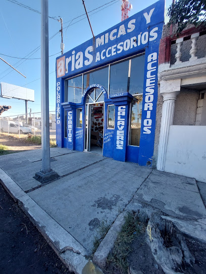 Dirección, horario, teléfono y opiniones de Arias Micas y Accesorios en Delicias