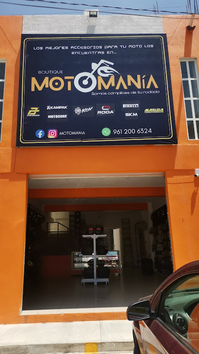 Dirección, horario, teléfono y opiniones de Motomanía en Tuxtla Gutiérrez