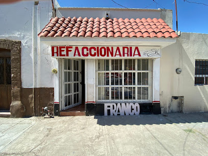 Dirección, horario, teléfono y opiniones de Refaccionaria Franco en Gómez Palacio