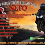 Dirección, horario, teléfono y opiniones de Taller de Motos Reparaciones Neto Motocicletas en Gómez Palacio