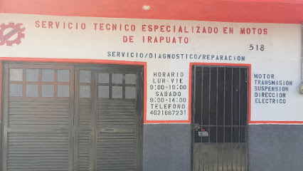 Dirección, horario, teléfono y opiniones de Servicio Tecnico Especializado en Motos de Irapuato en Irapuato