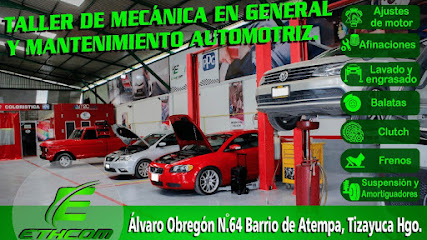 Dirección, horario, teléfono y opiniones de Taller Ethcom Body Shop Hojalateria Pintura Mecánica en Tizayuca