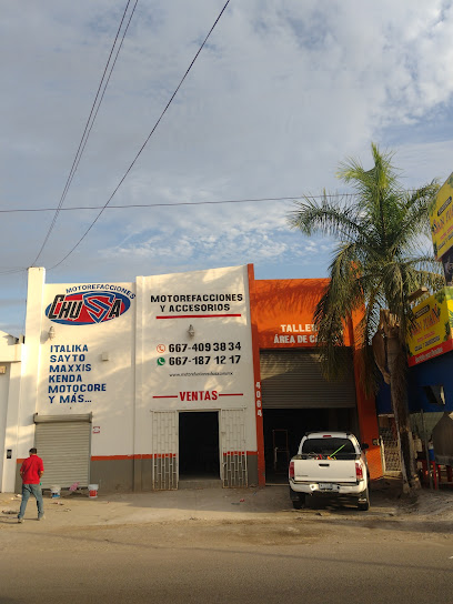 Dirección, horario, teléfono y opiniones de Motorefacciones Chusa en Culiacán