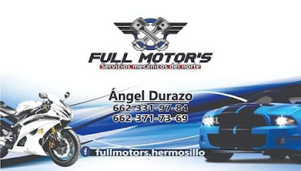 Dirección, horario, teléfono y opiniones de Full Motor's, Servicios Mecánicos del Norte en Hermosillo