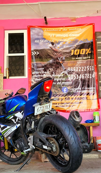 Dirección, horario, teléfono y opiniones de Llantera y Rescates El Amigo Gumi de Motos en Valladolid