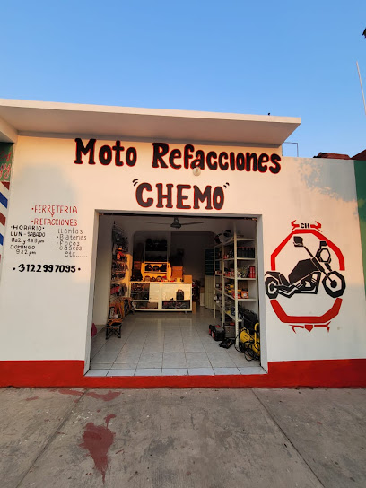 Dirección, horario, teléfono y opiniones de Moto Refacciones Chemo en Villa de Álvarez